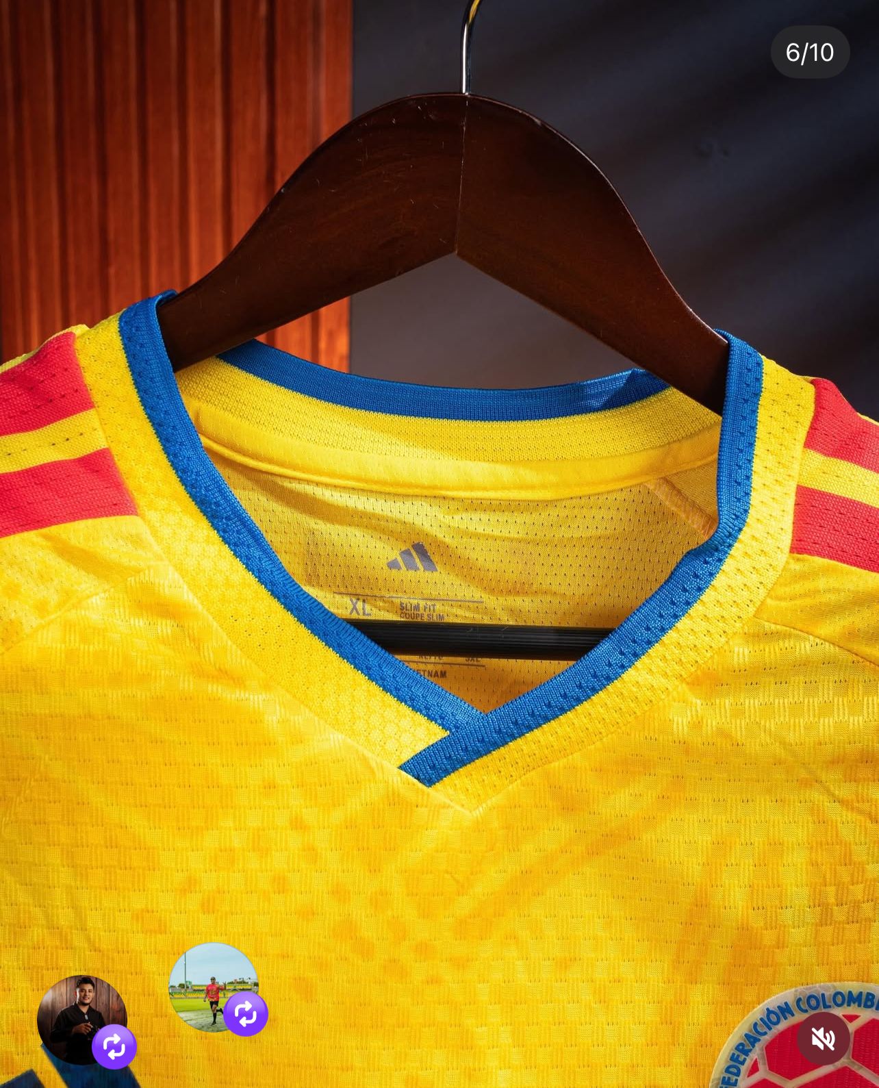 Camiseta Seleccion Colombia 1.1